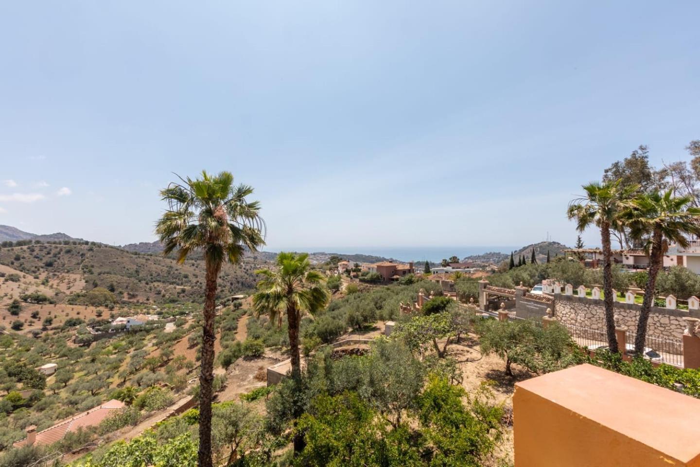 Villa Rural En Malaga Con Piscina Y Vistas Al Mar Exteriér fotografie